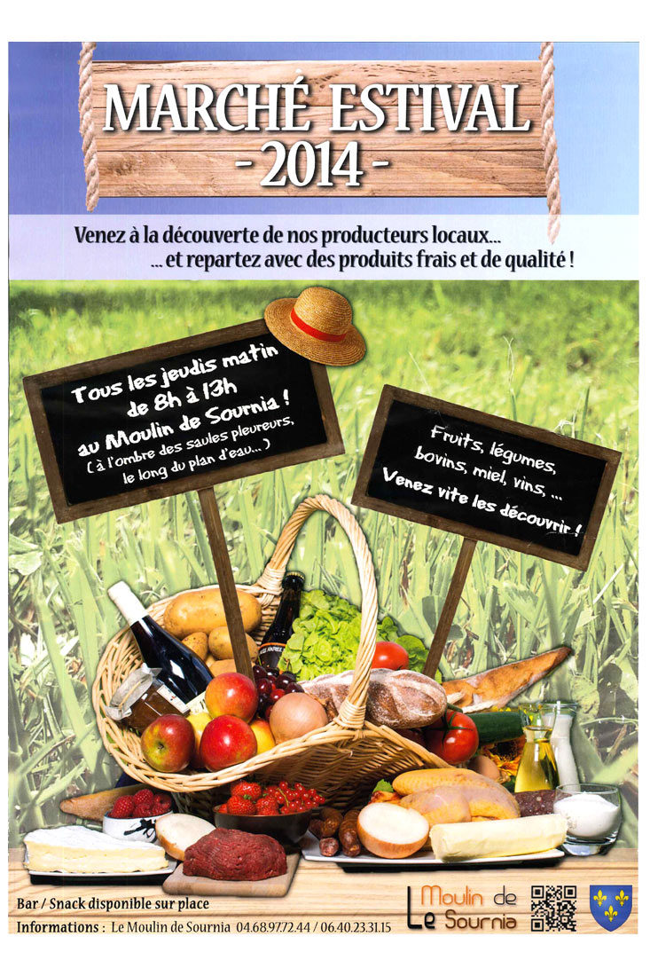 Marché estival et ultra local