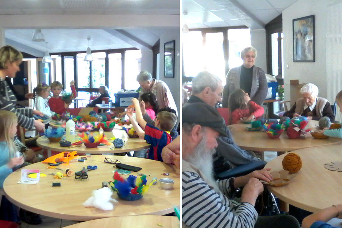 Un petit nid douillet…