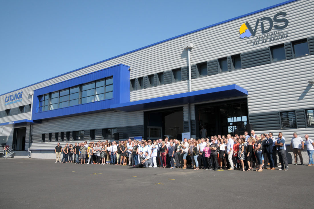 Inauguration de la Blanchisserie CATLINGE