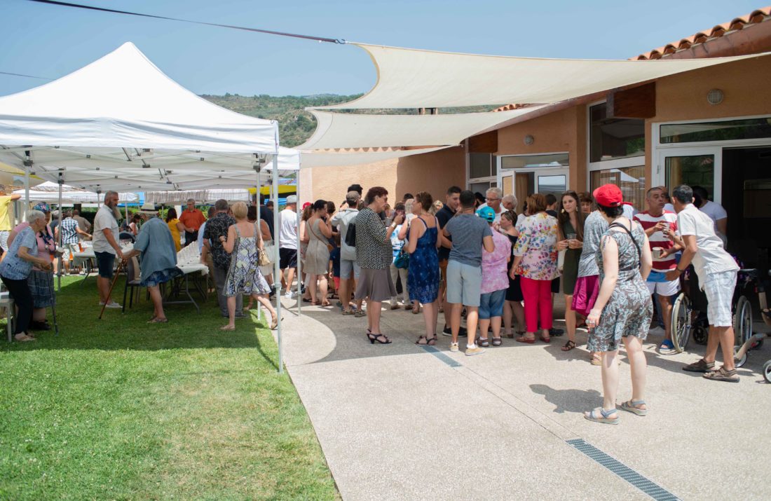 La fête du foyer de vie  « Le Pla des Oliviers »
