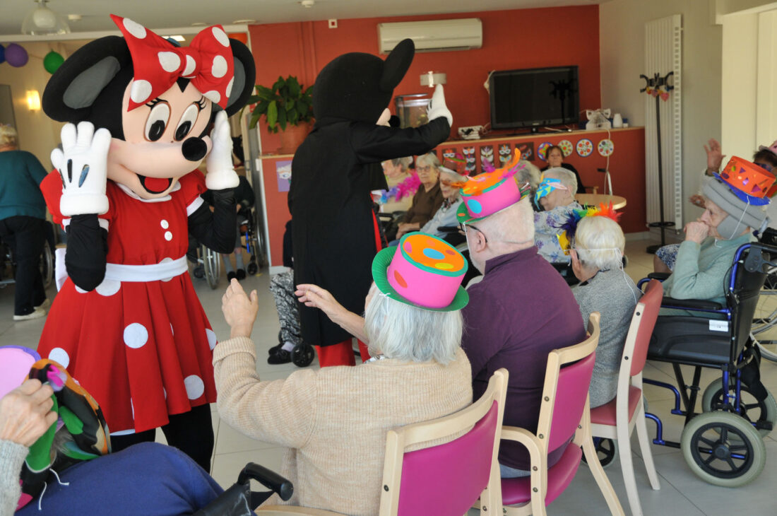 Un carnaval intergénérationnel à l’EHPAD Le Moulin