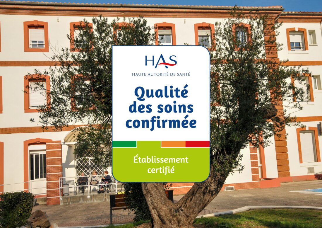 La Clinique SMR Saint Christophe est certifiée par la Haute Autorité de Santé !