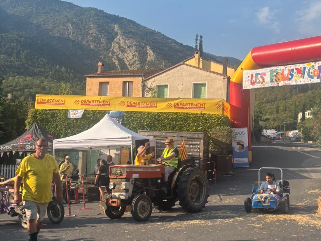 L’Association Val de Sournia partenaire de la 2ᵉ édition de la descente de caisses à savon à Clara